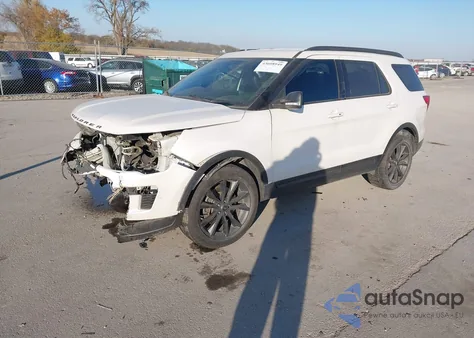2018 Ford Explorer Xlt z USA, uszkodzony, nr VIN 1FM5K8D80JGA19246
